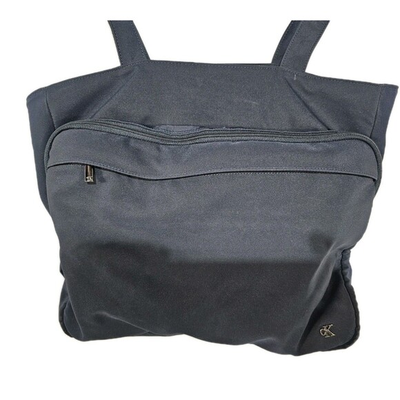 Calvin Klein Bag Black Nylon Triple Compartment Padded Tablet Tote - Picture 5 of 13